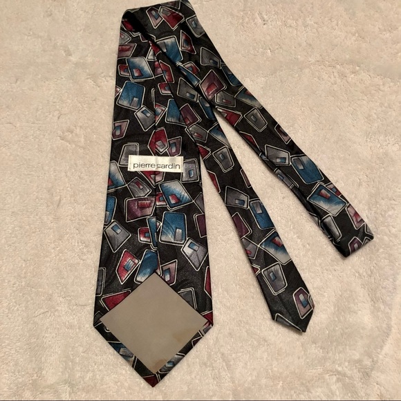 Men's Designer Pierre Cardin Neck Tie - Picture 4 of 6